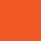 Solid orange color swatch, pantone 718, uniform mid-tone saturation, even lighting, flat surface, studio backdrop, monochromatic composition.